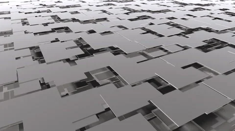 Grey panels backdrop loop Video stock 2884227