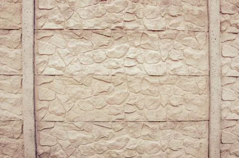 Grey pattern of decorative brown grey slate stone wall surface Stock Photos