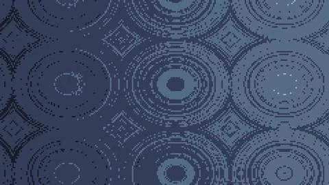 Grey pattern pixel art illustration 스톡 일러스트