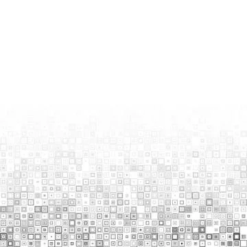 Grey pattern with squares Illustrazione stock