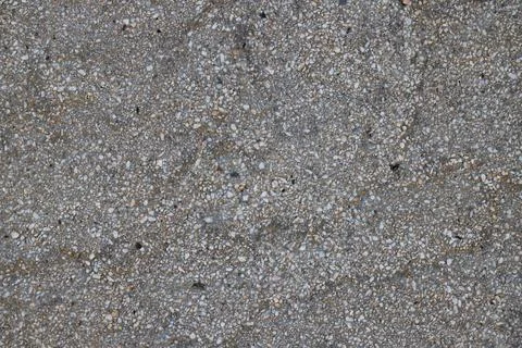 Grey Pebble Dash Plaster Wall Texture Close-Up Foto stock