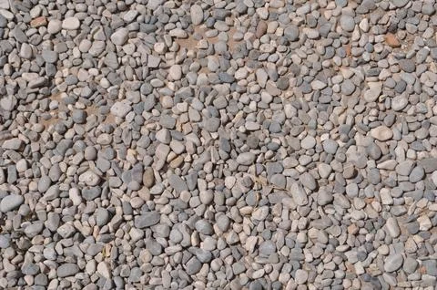 Grey pebble texture background Stock Photos