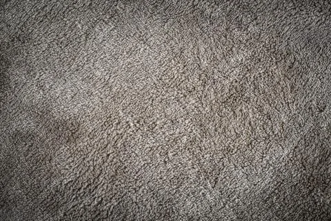 Grey Plush Blanket Texture Stock Photos
