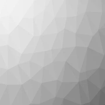 Grey Polygonal Background. Rumpled Triangular Pattern. Low Poly Texture. Origami Stock Illustration