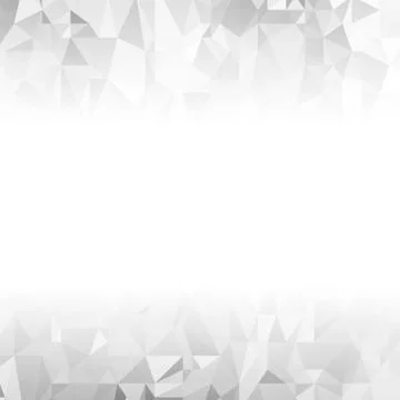 Grey Polygonal Background. Triangular Pattern. Low Poly Texture. Abstract Mosaic Illustrazione stock