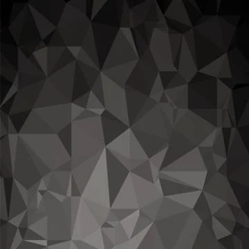 Grey Polygonal Background. Triangular Pattern. Low Poly Texture. Abstract Mosaic イラスト素材