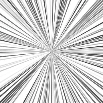 Grey psychedelic abstract striped sun burst background design 库存插图
