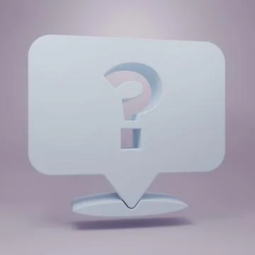 Grey Question mark icon isolated on purple background. FAQ sign. Copy files.. Stock Illustration