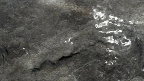 Grey Rock Stone Texture Close Up with Water 库存影片 339865457