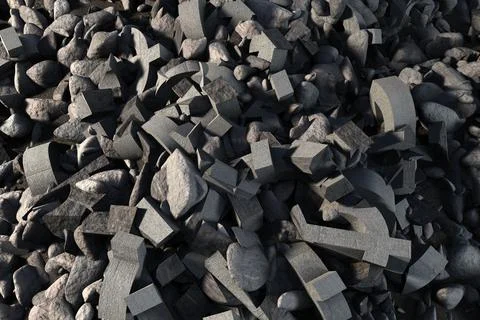 Grey rocks Stock Photos