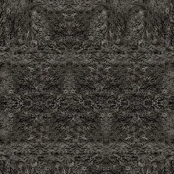 Grey rug carpet Stock Illustration