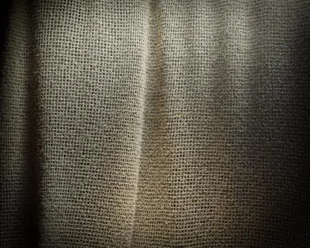 Grey sackcloth texture background. Soft fabric textile material. Stock Photos