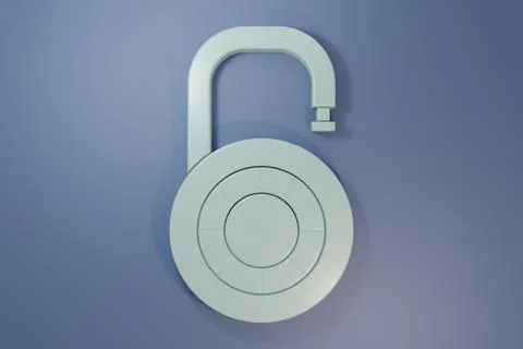 Grey Safe combination lock wheel icon isolated on purple-blue background. C.. Illustrazione stock