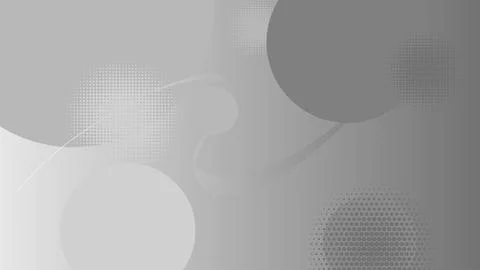 Grey scale abstract background. Simple geometric shapes. Minimalistic pattern. Illustrazione stock