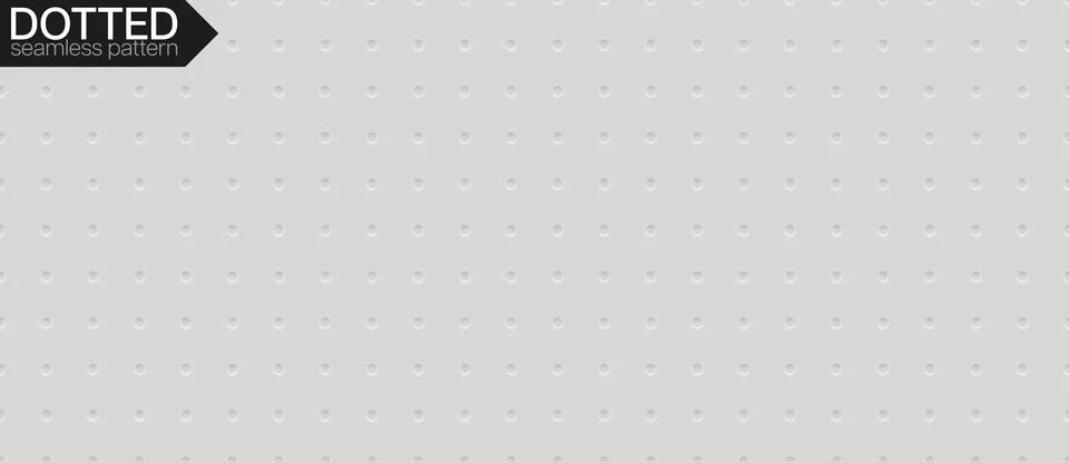 Grey seamless dotted pattern. Perforated bg with small round holes. Pegboar.. Stockillustratie