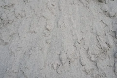Grey send background. Detailed, texture, close-up, copy space. Stock-Fotos