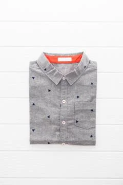 Grey shirt Stock Photos