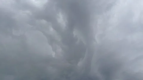 The Grey Sky and Clouds after the rain 2 Stock Footage 167891359