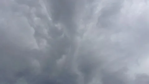 The Grey Sky and Clouds after the rain 3 Stock Footage 167893198