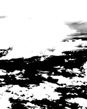 Grey sky with clouds. Vector background. Texture dark distressed ominousb clouds Stock Illustration