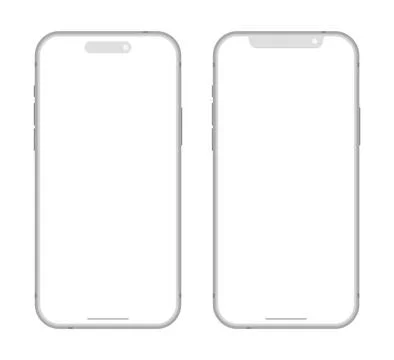 Grey smartphone device mockup template vector illustration 库存插图
