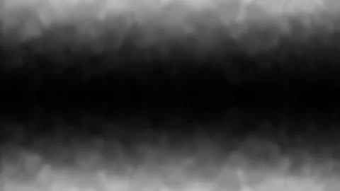 Grey smoke frame overlay seamless loop animation with top and bottom. Stock Footage 343577584