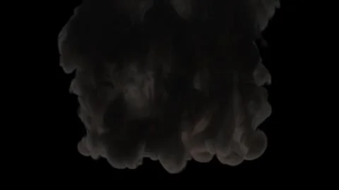 Grey Smoke Stockillustratie