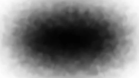 Grey smoke overlay seamless loop animation with flowing smoke vignette. Stock Footage 343578159