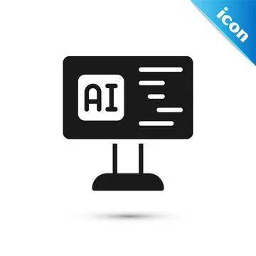 Grey Software, web developer programming code icon isolated on white background Stock Illustration