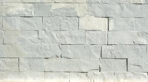 Grey solid blocks stone wall Stock-Footage 55219582