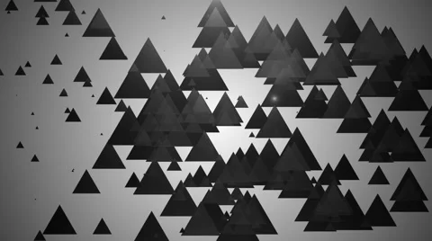 Grey spotlights triangles Video stock 52008644