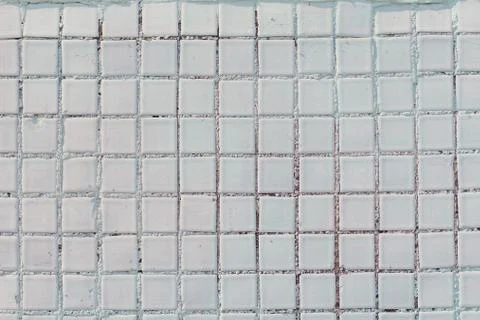 Grey square wall paving texture and background Stock Photos