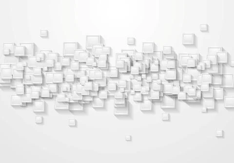 Grey squares abstract tech background Grey squares abstract tech backgroun... Stockfoto's
