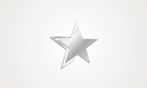 Grey star pattern abstract backgroound Stock Illustration