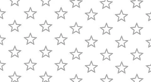Grey stars pattern with splatter Stock Illustration