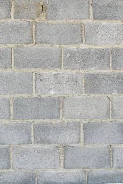 Grey stone bricks wall texture or background Stock Photos