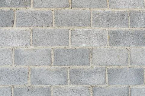 Grey stone bricks wall texture or background Foto stock