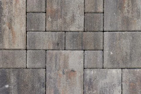 Grey stone rectangle shapes  material pattern background Stock Photos