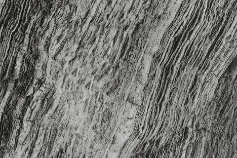 Grey Stone Texture or Background in monochrome. Black and White. Stock Photos