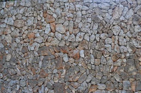 Grey stone wall background Foto stock
