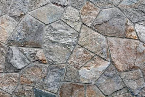 Grey stone wall Stock Photos