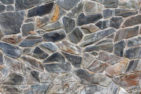 Grey stone wall Stock Photos