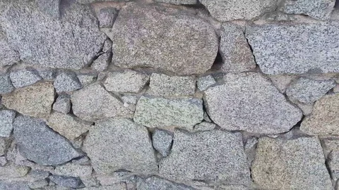 Grey stone wall (retro, background) Vídeos de archivo 97206885