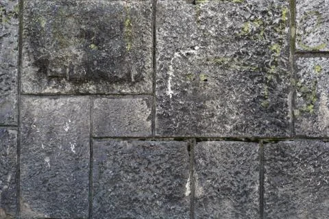 Grey Stone Wall Texture Foto stock
