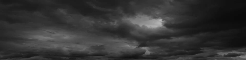 Grey storm clouds Stock Photos