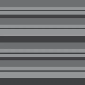 Grey Stripe seamless pattern background in horizontal style Illustrazione stock