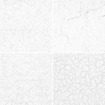 Grey subtle dotted grunge vector textures, distressed noise weathered patterns Stock Illustration