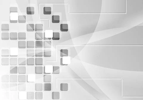 Grey tech background - eps 10 vector illustration Grey tech background - e... Foto stock