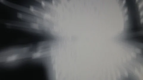 Grey techno VJ animation dark futuristic scifi shape HD Stock Footage 109166181