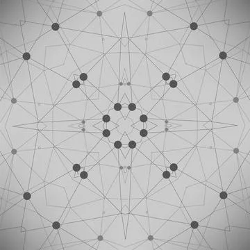 Grey Technology Background with Particle Grey Technology Background with P... 스톡 사진
